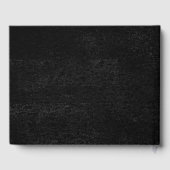 Gotische Roze Bruidsdouche Gastenboek (Achterkant)