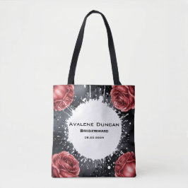 Gotische Roze Trouw Kader Bruidsmeisjes Favoriet Tote Bag
