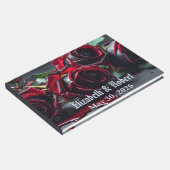 Gotische Rozen bruiloft Gastenboek (Hoek)