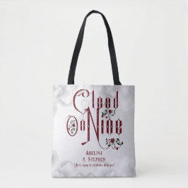 Gotische Rozen Cloud Nine Halloween Bruiloft Tote Bag