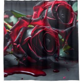 Gotische Rozen Douchegordijn