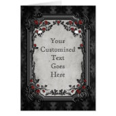 Gotische Rozen en schedels (Voorkant)
