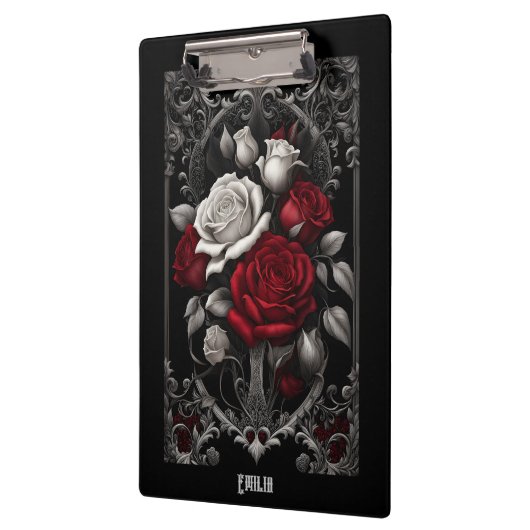 Gotische Rozen in  Lijst Klembord (Links)