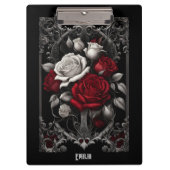 Gotische Rozen in  Lijst Klembord (Voorkant)