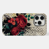 Gotische Rozen iPhone Hoesje (Achterkant horizontaal)