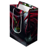 Gotische Rozen Medium Cadeauzakje (Voorkant Gekanteld)