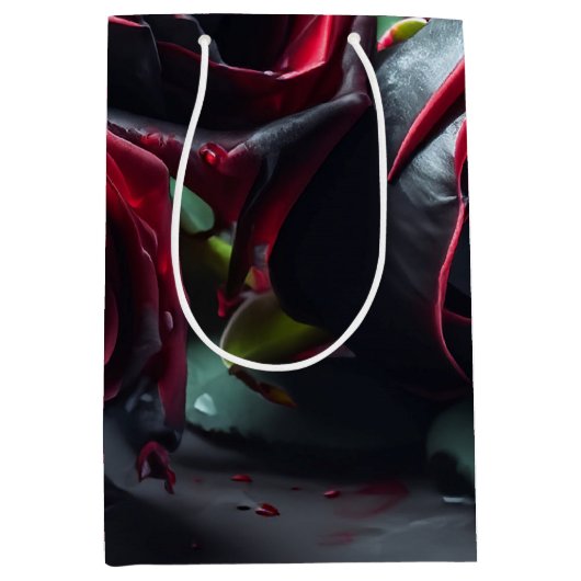 Gotische Rozen Medium Cadeauzakje (Voorkant)