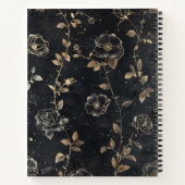 Gotische Rozen Notitieboek (Achterkant)