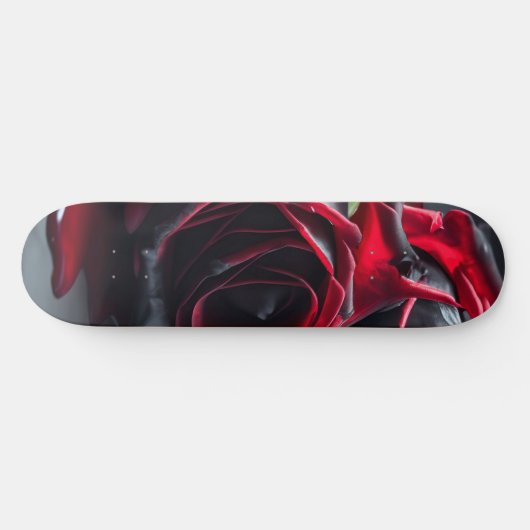 Gotische Rozen Persoonlijk Skateboard (Horizontaal)