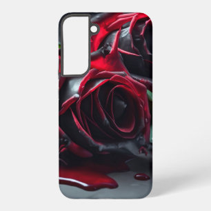 Gotische Rozen Samsung Galaxy Hoesje