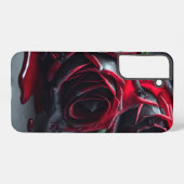 Gotische Rozen Samsung Galaxy Hoesje (Achterkant horizontaal)
