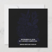 Gotische Rozen Save the Date (Achterkant)
