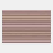 Gotische Rozen schedels en strepen Halloween Inpakpapier Vel (Voorkant 2)