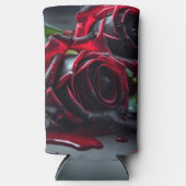 Gotische Rozen Seltzer Blikjeskoeler (Voorkant)