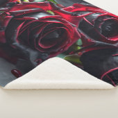 Gotische Rozen Sherpa Deken (3/4)