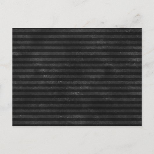 Gotische Rozen & Skull Halloween Party Briefkaart (Achterkant)