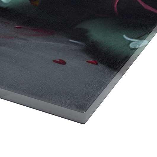 Gotische Rozen Snijplank (Hoek)