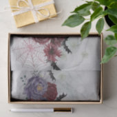 Gotische Rozen Vleermuizen Boe Halloween Tissuepap Tissuepapier (Geschenk)