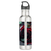 Gotische Rozen Waterfles (Achterkant)