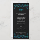 Gotische Rozen Wedding Menu (Voorkant)