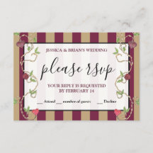 Gotische RSVP bijlage kaart