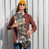 Gotische Schedel Art Macabre Skeleton Smoke Persoonlijk Skateboard