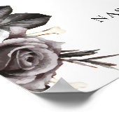 Gotische schedel bruid of Die Bachelorette Welkom Poster (Hoek)