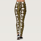 Gotische schedel decoratieve Leggings (Achterkant)