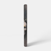 Gotische schedel en doorn bloem samsung galaxy hoesje (Linkerkant)