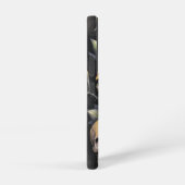 Gotische schedel en doorn bloem samsung galaxy hoesje (Rechterkant)