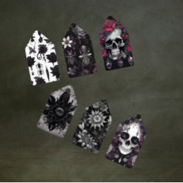 Gotische schedel en insecten Scrapbook Ephemera la