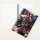  - "Gotische schedel en Rozen #1" Planner (Display)