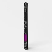 Gotische schedel en vlinders Case-Mate iPhone case (Achterkant/links)