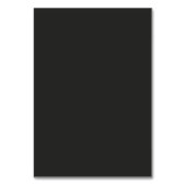 Gotische schedel tafel nummer kaart (Achterkant)