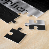 Gotische schedel tattoo legpuzzel (Zijkant)