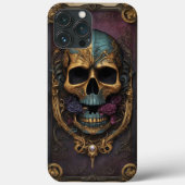 Gotische schedel versiering Case-Mate iPhone case (Achterkant)