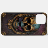 Gotische schedel versiering Case-Mate iPhone case (Achterkant (horizontaal))