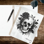 Gotische Schedel & Zwarte Rozen Planner
