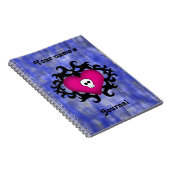 Gotische schedelhart notitieboek (Rechterzijde)