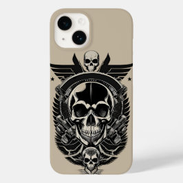 Gotische schedelkunst met ingewikkelde details Case-Mate iPhone 14 hoesje