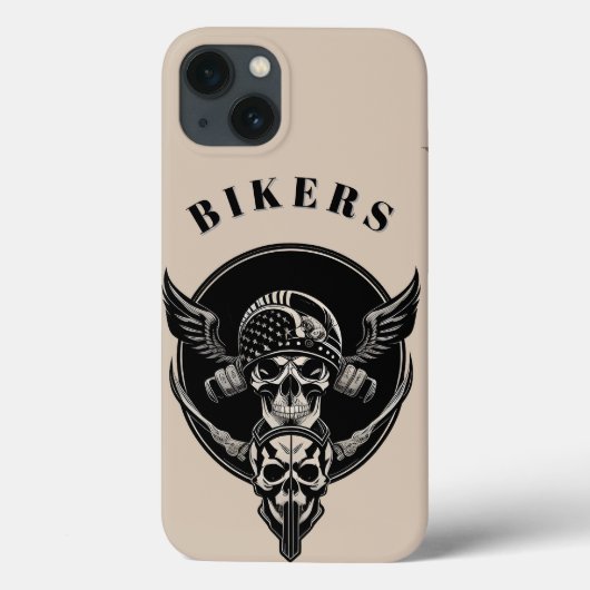 Gotische schedelkunst met ingewikkelde details Case-Mate iPhone case (Achterkant)