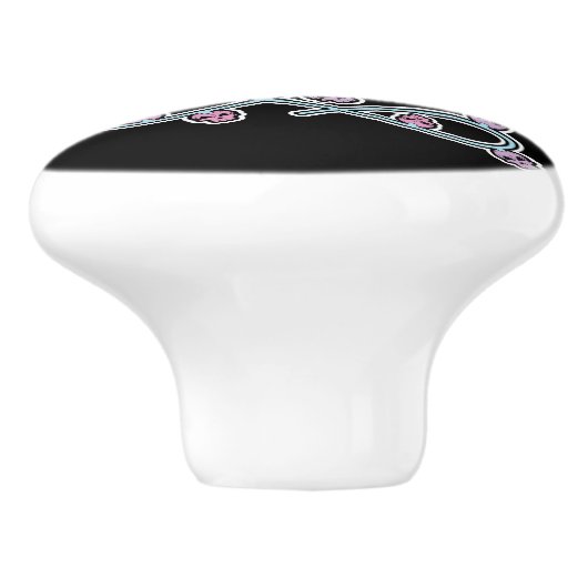 Gotische schedels Kerstboom knop (Zijkant)