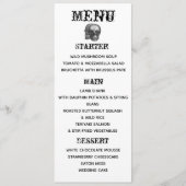 Gotische schedels Menu (Voorkant)