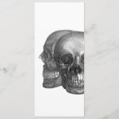 Gotische schedels Menu (Achterkant)