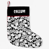 Gotische schedels met patroon kleine kerstsok (Voorkant)