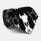 GOTISCHE schedels Stropdas (Opgerold)