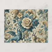 Gotische serenade - Gotisch Victoriaans Feestdagenkaart (Voorkant)