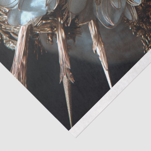 Gotische Skelet Schedel Decoupage Tissue Paper Tissuepapier (Detail)