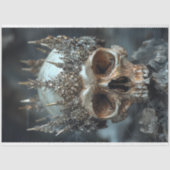 Gotische Skelet Schedel Decoupage Tissue Paper Tissuepapier (Voorkant)