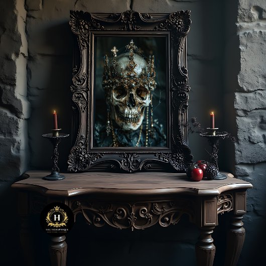 Gotische Skelet Schedel Decoupage Tissue Paper Tissuepapier